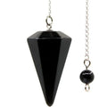 Natural Stone Quartz Agates Pendant Reiki Healing Cone Amethyst Charm Pendulum Pendants For Divination Dowsing Reiki Crystals
