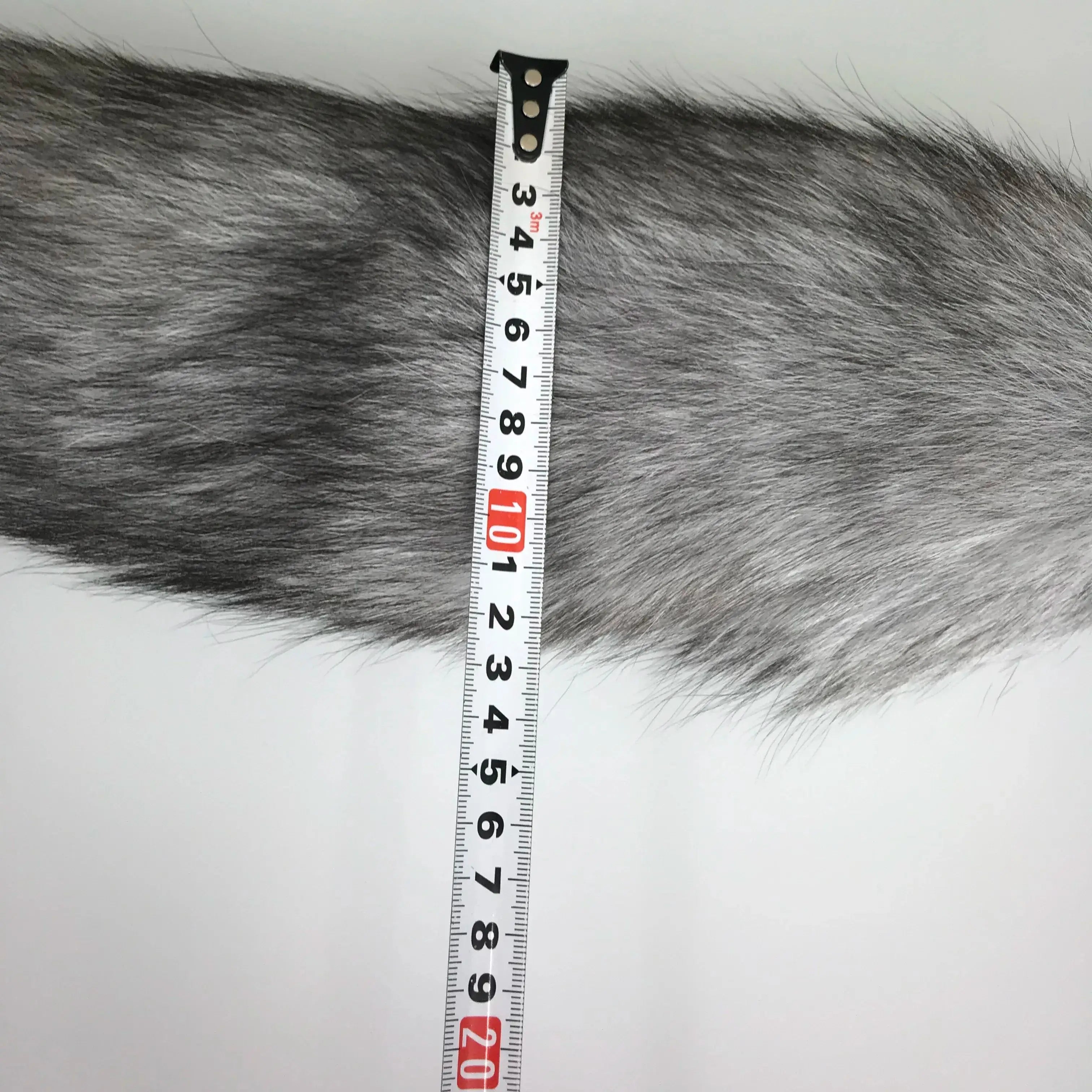 natural fox fur tail keychain furry 2024 chic y2k  beautiful accessory length 40 cm Car Keychains For Women
