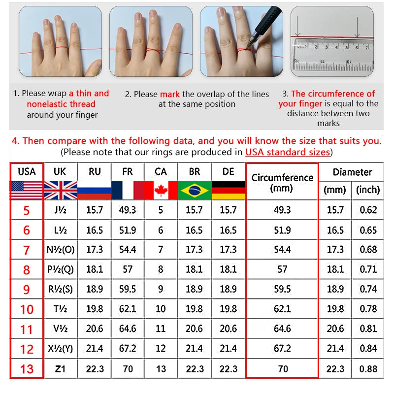 Huitan Classic 6 Claw Cubic Zirconia Rings for Women Luxury Gold Color Wedding Engagement Bands Eternity Lady Jewelry Wholesale