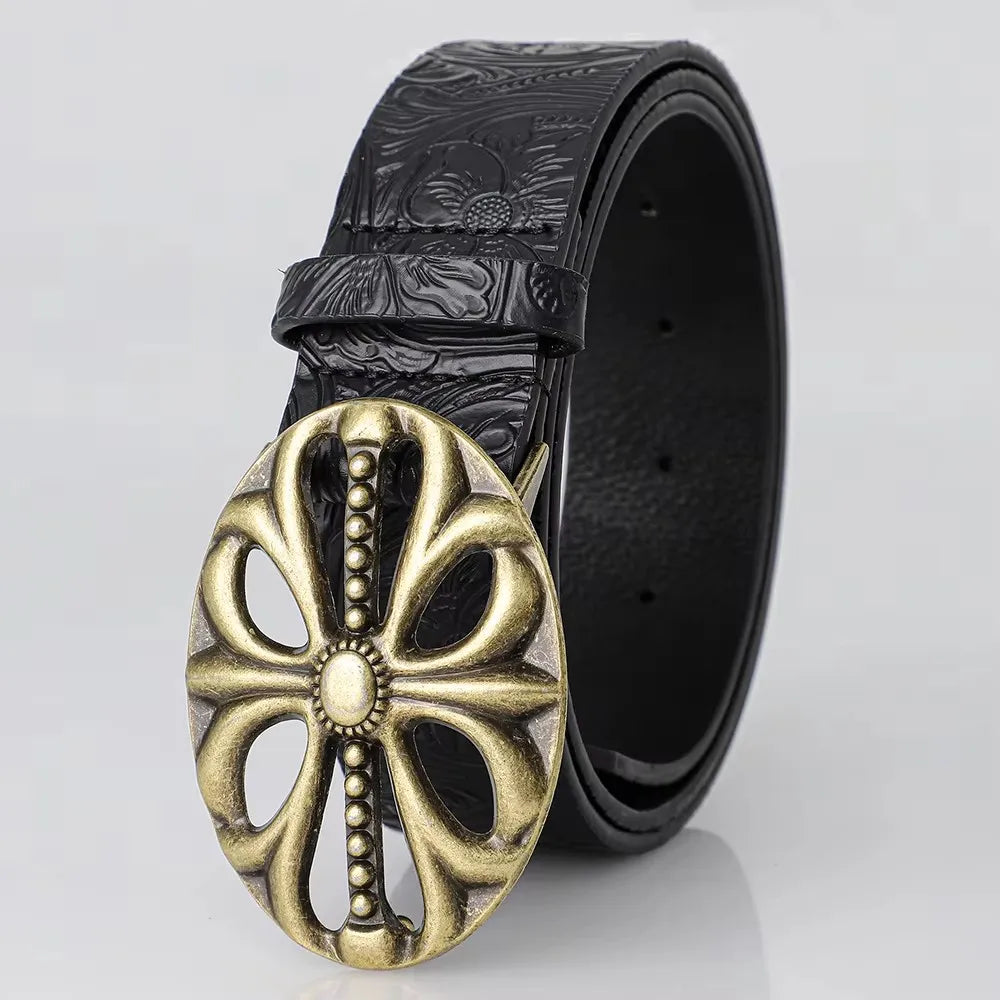 Retro Men's Belt Bohemian Style - Fashion Personalized Belt For Men Women Punk Rock Y2K Belts - For Jeans, Dresses & Casual Wear