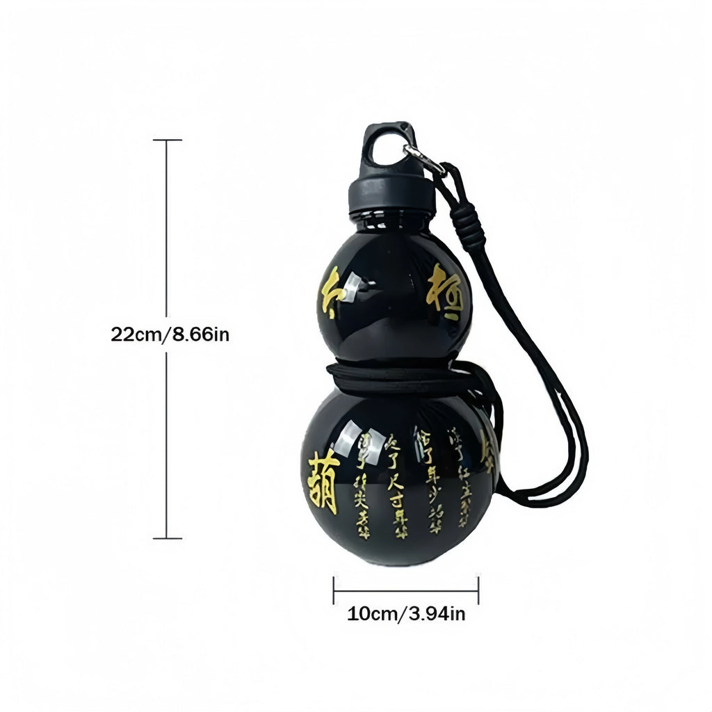 800ml Large Capacity Gourd Water Bottle Child Water Gourd Kettle Chinese Style Leakproof Water Jug for School Sport Water Kettle