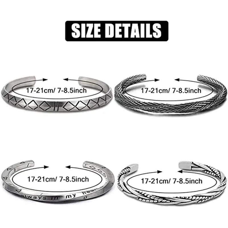 Retro Classic Creative Sword Shaped Bracelets for Men and Women Fashion Personality Exquisite Open Bracelets Party Jewelry Gifts